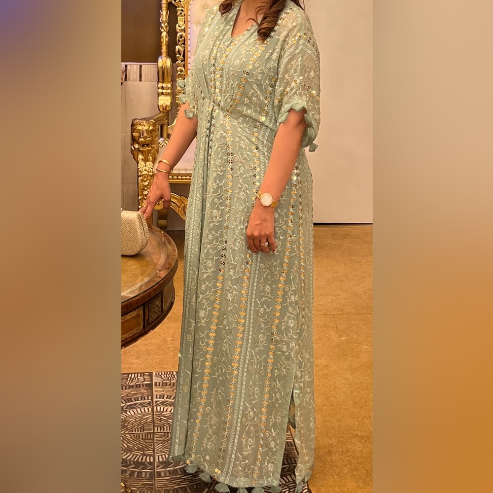 Designer kaftan full embellishment